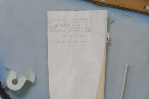 1x VW Golf 4 1J Kombi Türverkleidung Verkleidung Tür hinten rechts schwarz (148811)