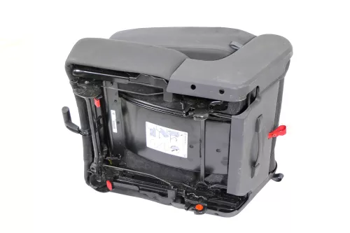 VW Touran Sitz hinten links (hinter Fahrersitz) Rücksitz anthrazit I Isofix (148866)