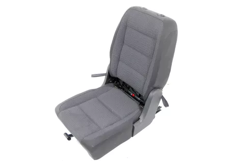 VW Touran Sitz hinten rechts (hinter Beifahrersitz) Rücksitz anthrazit Isofix (148868)