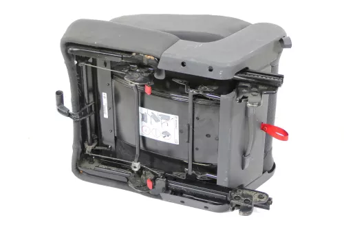 VW Touran Sitz hinten rechts (hinter Beifahrersitz) Rücksitz anthrazit Isofix (148868)