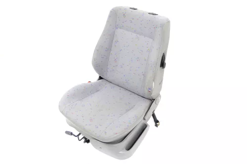 VW Polo 6N 6N2 Seat Ibiza 6K Golf 3 Sitz vorne links Fahrersitz 2/3-Türer grau (148882)