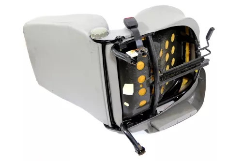 VW Polo 6N 6N2 Seat Ibiza 6K Golf 3 Sitz vorne links Fahrersitz 2/3-Türer grau (148882)