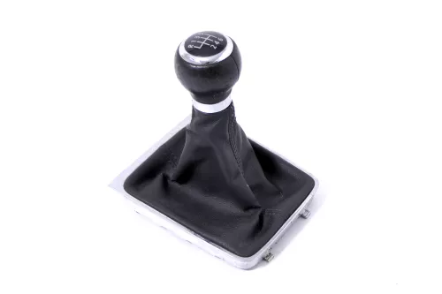 VW Passat 3C 6-Gang Schaltknauf Schaltsack Schaltung Schaltknüppel original (148932)