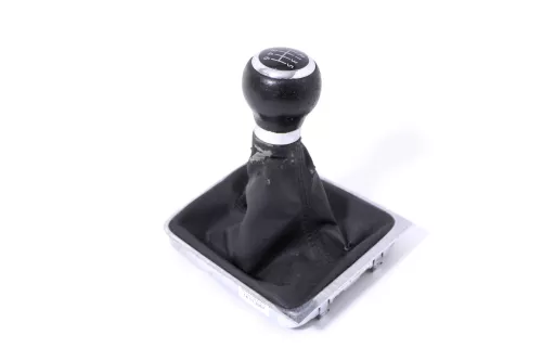 VW Passat 3C 6-Gang Schaltknauf Schaltsack Schaltung Schaltknüppel original (148932)