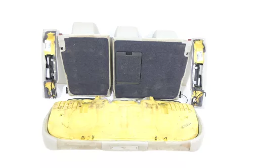 A6 4B Kombi Avant Rückbank Rücksitzbank Sitz Rücksitz helle grau Leder silber Pe (149050)