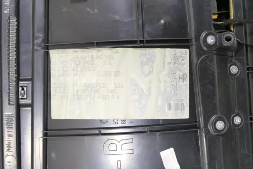 1x A4 8E B6 Türverkleidung Verkleidung Tür hinten rechts schwarz Buffalino Leder (149054)