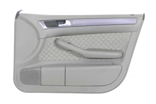 1x Audi A6 4B Türverkleidung Verkleidung Tür vorne rechts grau