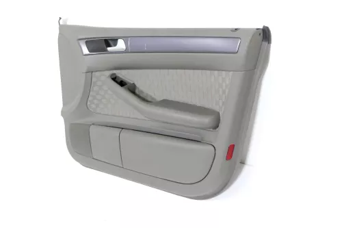 1x Audi A6 4B Türverkleidung Verkleidung Tür vorne rechts grau (149059)