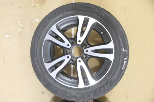 4x B Klasse Alufelgen Felgen 205/55 R16 Winterreifen Reifen A2464010000  4-6mm (149149)