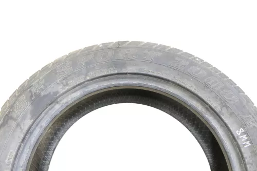 1x VW Golf Passat Reifen 205/55 R16 91W Sommerreifen 7-8mm NUR REIFEN Dunlop (149157)