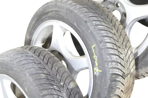 Polo 9N Ibiza Fox Alufelgen Reifen 165/70 R14 - 5-7mm Allwetterreifen KBA 45510 (149159)