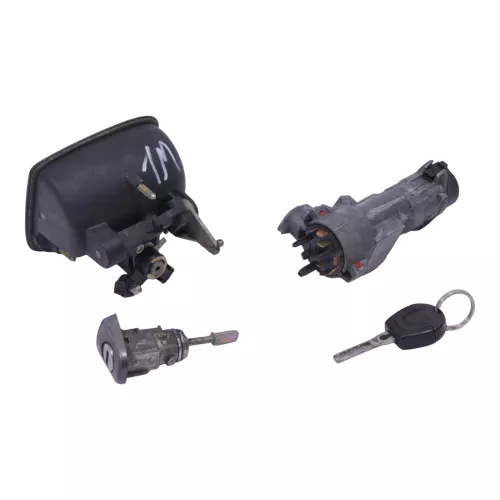 Seat Leon 1M Schloßsystem Türschloß mit 2x Schlüssel Schloß Zündschloß Tür Heckk (149237)