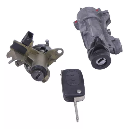 Audi A4 B6 8E 8H Cabrio Schloßsystem 1x Schlüssel Schloß Zündschloß Heckschloß