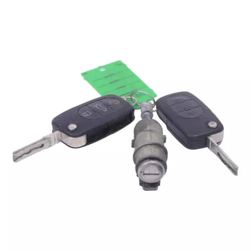 Audi A6 4B Türschloß Tür Schloß 2x Schlüssel Funk