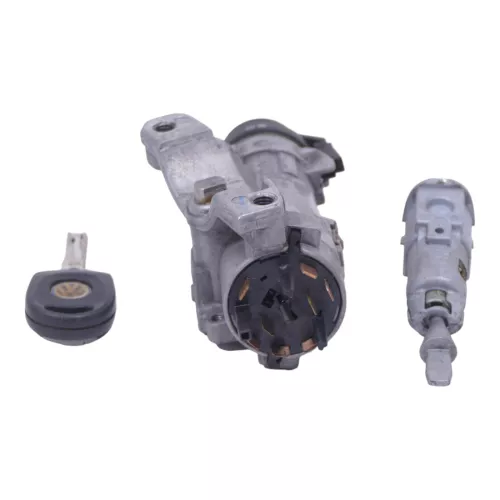 VW Polo 6R Zündschloß Schloß Zündung 1x Schlüssel + 1x Türschloß Tür (149264)