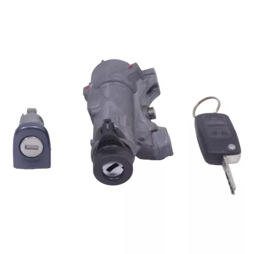 Skoda Octavia 1U Schloßsystem Türschloß 1x Funk Schlüssel Schloß Zündschloß Tür