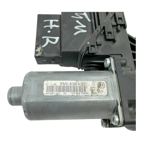 VW Golf 5 Plus 5M ektrischer Fensterheber Motor hinten rechts 1K0959704AL (149295)