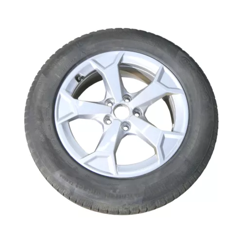 4x Audi Q3 Alufelgen 215/65R17 99H Winterreifen Reifen 3,5-4,5mm 83A071497-8Z8 (149620)