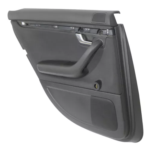 1x A4 8E B6 Türverkleidung Verkleidung Tür hinten links soul schwarz (149715)