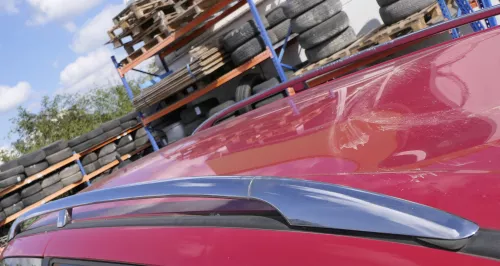 VW Sharan 7M Dachreeling Reeling Dach chrom beide rechts &links Reling Bj.2001