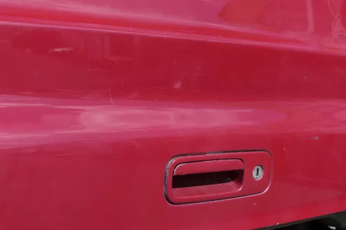 VW Sharan 7M 7M3 Heckklappe Scheibe  Klappe hinten ab Bj.2000 rot LK3A (150017)