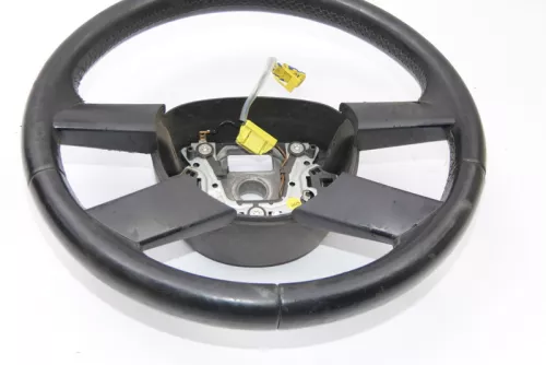 VW Polo 9N 9N3 Touran Fox Lenkrad 4-Speichen 1T0419091B für Airbag Leder (150125)