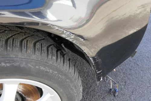 Audi A6 4B Kotflügel vorne rechts schwarz LY9B (bis ca.Mitte 2001passend (150159)