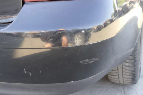 Audi A4 B5 Kombi Varia Stoßstange hinten Heckstoßstange schwarz LY9B Facelift (150187)