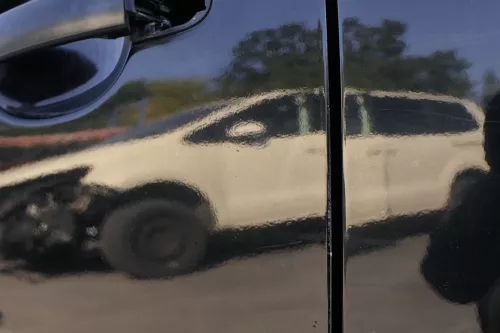 VW Polo 9N 9N3 Tür vorne links Fahrertür 2/3-Türer schwarz L041 -ohne Anbauteile (150240)