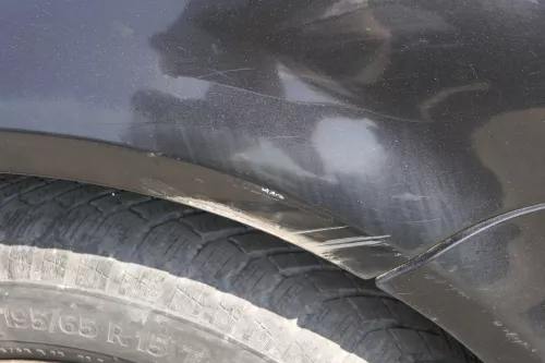 VW Passat 3B Kotflügel vorne rechts schwarz LC9Z metallic blackmagic (150260)