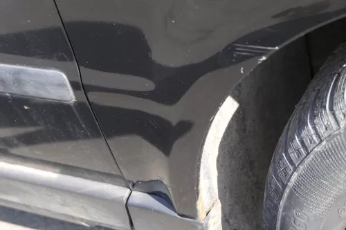 VW Passat 3B Kotflügel vorne rechts schwarz LC9Z metallic blackmagic (150260)