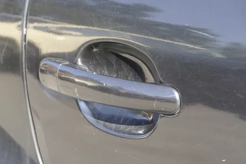 VW Passat 3B 3BG Kombi Variant Tür hinten rechts schwarz LC9Z metallic blackmagi (150262)