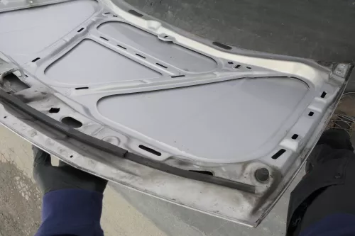 VW Golf 4 Motorhaube Haube Klappe vorne silber grau LB7Z satinsilber satin (150307)