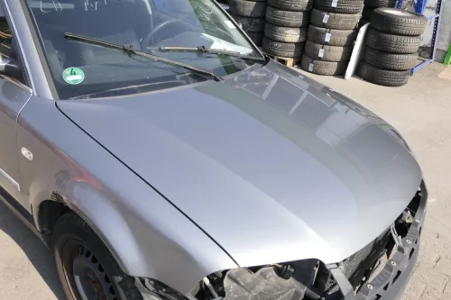 VW Passat 3BG Motorhaube Klappe vorne vorn Haube grau LD7W urbangrey grey c (150326)