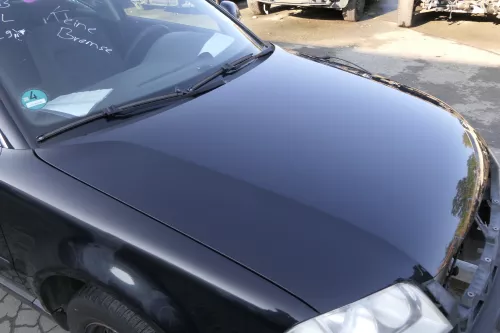 VW Passat 3BG Motorhaube Klappe vorne vorn Haube schwarz LC9X Deep Black met (150343)