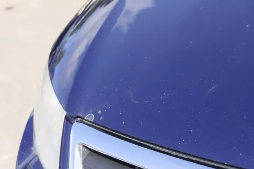 VW Passat 3C Motorhaube Klappe vorne vorn Haube blau LD5Q shadow (150356)