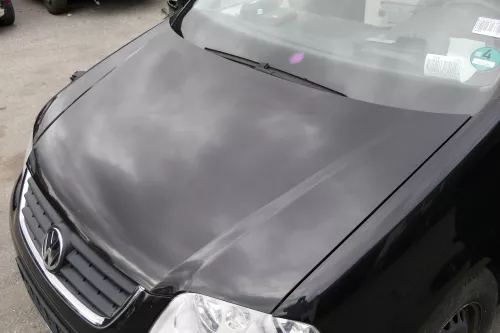 VW Touran 1T Caddy 2K Motorhaube Klappe Frontklappe schwarz LC9Z metallic (150405)