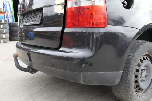 VW Touran 1T Stoßstange hinten Heckstoßstange Stoßfänger schwarz LC9Z blackmagic (150414)