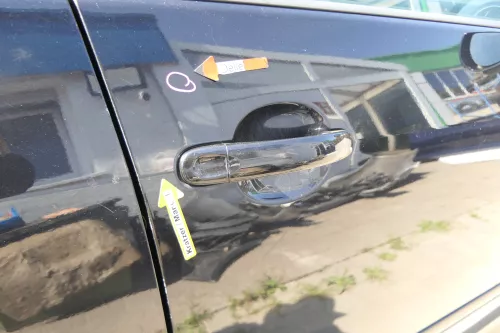 VW Golf Plus 5M Tür vorne rechts Beifahrertür schwarz LC9Z nur Türblatt (150468)