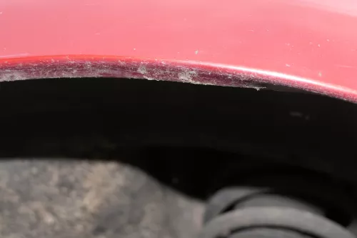 VW Touran 1T Kotflügel vorne links braun rot LA3W rot 1T0821022A ca.2003-2006 (150588)