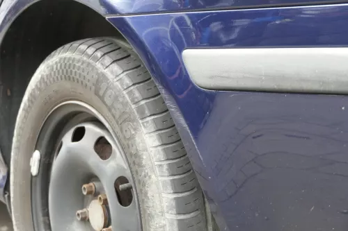 Skoda Octavia 1U Kombi Combi Stoßstange hinten Heckstoßstange blau LF5U tiefseeb (150639)