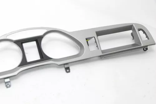 Audi A6 4F Tacho Tachometer Abdeckung Verkleidung silber Blende II (150835)