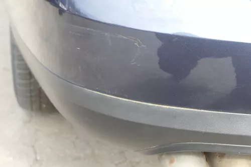 VW Passat 3C Kombi Stoßstange hinten Heckstoßstange Stoßfänger grau blau LC5F II (150867)