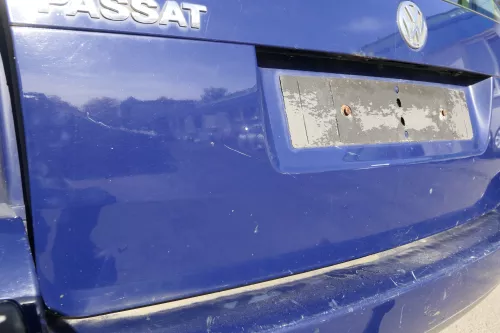 Passat 3BG Kombi Variant Heckklappe Klappe Kofferraumklappe blau LA5E (150886)