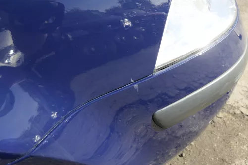 VW Passat 3BG Kotflügel vorne rechts blau LA5E uni (Blinkerloch) (150891)