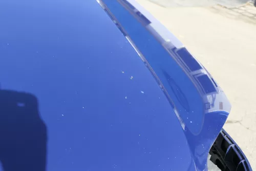 VW Passat 3BG Motorhaube Klappe vorne vorn Haube blau LA5E (150895)