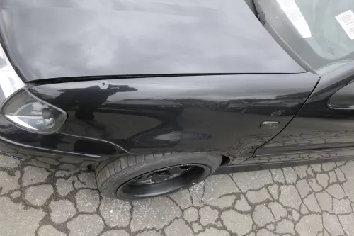 VW Polo 6N2 Kotflügel vorne links schwarz LC9Z (bis auf den Schweller 6N0821021H (150931)