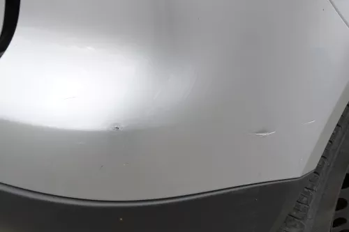 VW Golf 5 1K Limousine Stoßstange hinten Heckstoßstange silber grau LA7W silb (150953)