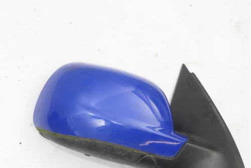 VW Lupo Arosa manueller Spiegel Außenspiegel rechts manuell blau LW5Z blue (151117)