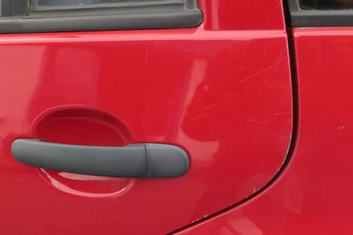 VW Golf 4 Bora Tür hinten links nur Kombi / Variant rot LY3D tornadorot 1J983305 (151280)